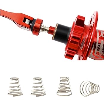 Amazon | 自転車 クイックリリース レバー バネ ハブ シャフト